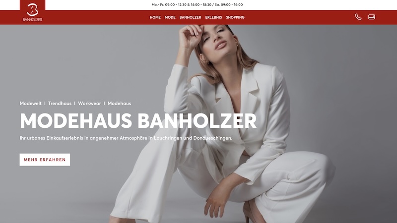 Corporate Website Entwicklung für Unternehmen in Südbaden
